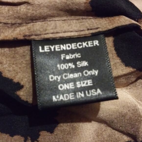 Leyendecker Animal Print 100% Silk Mini Dress Sz 6 - Picture 4 of 4